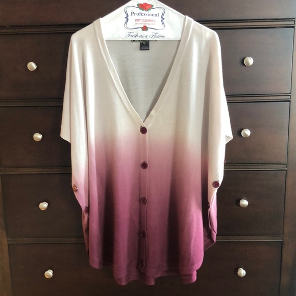 lovestitch Sweaters - Lovestitch Poncho Style Sweater Sz S